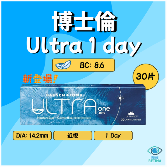 博士倫 Bausch + Lomb ULTRA 1 Day (30片)