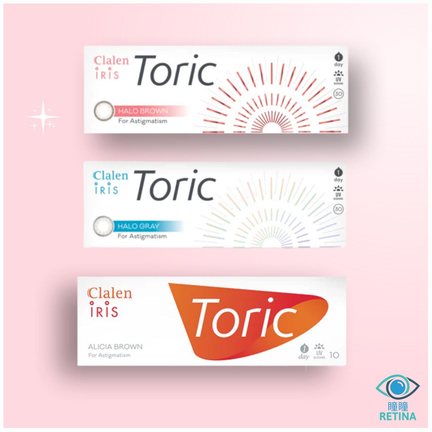 Clalen｜Iris Toric Astigmatism (Daily)